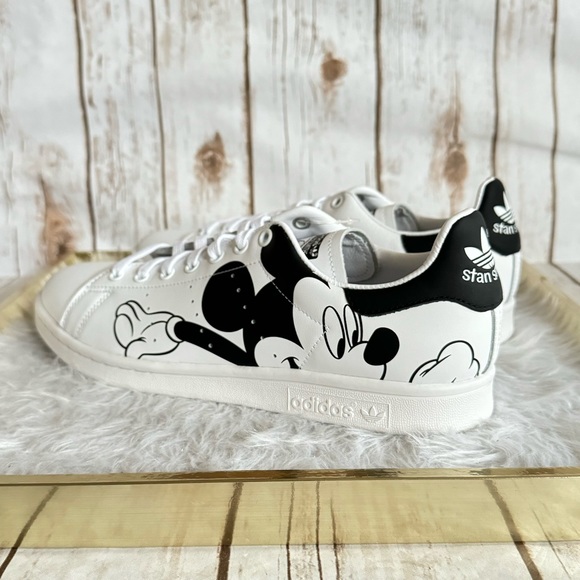 adidas Other - Disney Mickey Mouse x Adidas Stan Smith Leather Sneakers New with box